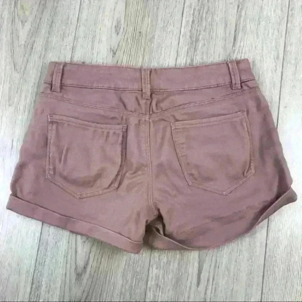 Tinseltown Pink Jean Shorts Size 7 - Picture 3 of 5